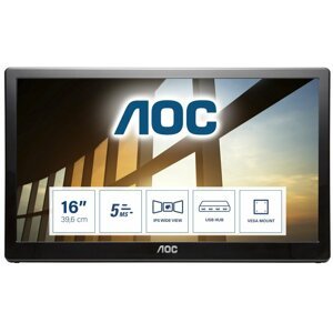 AOC I1659FWUX - LED monitor 15,6" - I1659FWUX