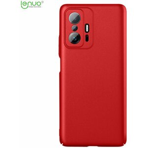 Lenuo Leshield zadní kryt pro Xiaomi Mi 11T/11T Pro, červená - 348134
