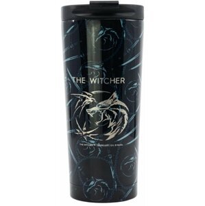 Hrnek The Witcher - Logo Tumbler, cestovní, 425 ml - 08412497007820