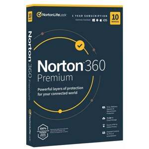 Norton 360 PREMIUM 75GB + VPN 1 uživatel pro 10 zařízení na 2 roky - 21435454