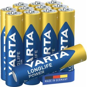 VARTA baterie Longlife Power AAA, 12ks (Big Box) - 4903301112