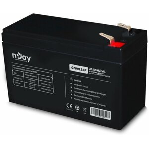nJoy GP09122F, 12V/9Ah, VRLA AGM, F2- Baterie pro UPS - BTVACIUOCTA2FCN01B