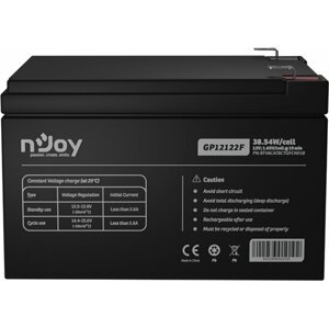 nJoy GP12122F, 12V/12Ah, VRLA AGM, F2- Baterie pro UPS - BTVACATBCTI2FCN01B