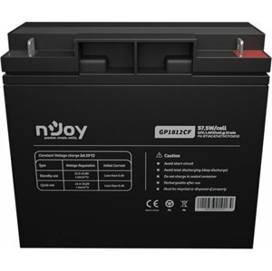 nJoy GP1812CF, 12V/18Ah, VRLA AGM, T3- Baterie pro UPS - BTVACATHETHCFCN01B