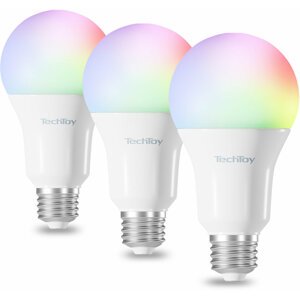 TechToy Smart Bulb RGB 11W E27 3pcs set - TSL-LIG-A70-3PC