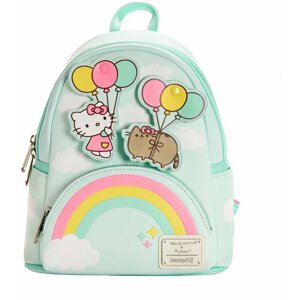 Batoh Pusheen x Hello Kitty - Balloons and Rainbow Mini Backpack - 0671803382619