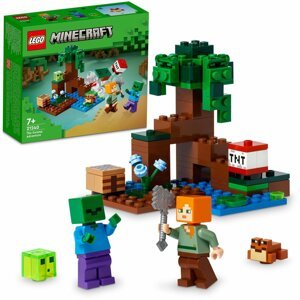 LEGO® Minecraft 21240 Dobrodružství v bažině - 21240