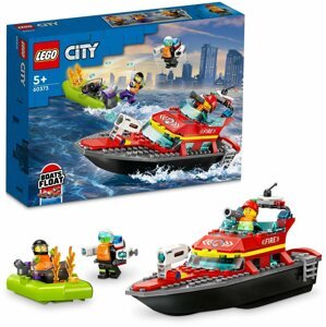 LEGO® City 60373 Hasičská záchranná loď a člun - 60373