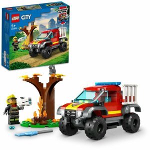 LEGO® City 60393 Hasičský teréňák 4x4 - 60393