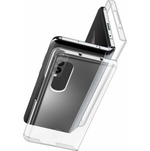 Cellularline zadní kryt Clear Case pro Samsung Galaxy Z Fold4, čirá - CLEARCSGALZFOLD4T