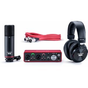 Focusrite Scarlett 2I2 Studio 3RD Generation + mikrofon + sluchátka + kabel - FR SCARLETT2i2ST-3G