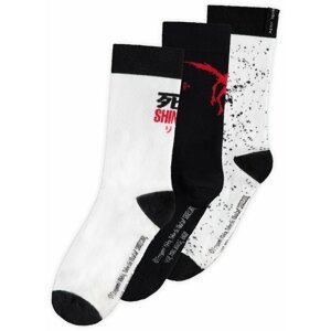 Ponožky Death Note - Ryuk Splash, 3 páry (43/46) - 08718526156430