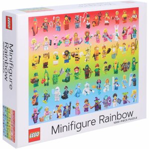 Puzzle Chronicle books - LEGO® Duhové minifigurky, 1000 dílků - CHB1438