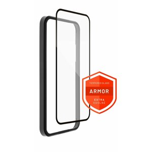 FIXED prémiové ochranné sklo Armor pro Apple iPhone 14 Pro, s aplikátorem, černá - FIXGA-930-BK