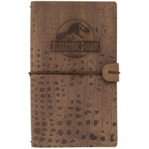 Zápisník Jurassic Park - Logo, koženkový obal - CTBV008