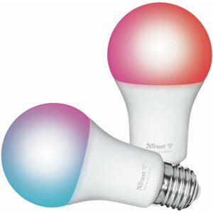 Trust Smart WiFi LED žárovka, E27, RGB, 2 ks - 71294