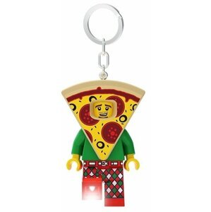 Klíčenka LEGO Iconic Pizza, svítící figurka - LGL-KE176H