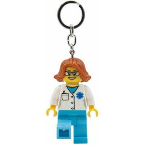 Klíčenka LEGO Iconic Doktorka, svítící figurka - LGL-KE185H