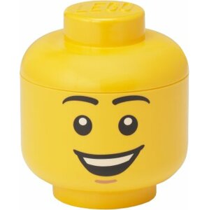 Úložný box LEGO Hlava - šťastný chlapec (mini) - 40330801