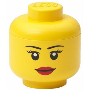 Úložný box LEGO Hlava - dívka (mini) - 40331725