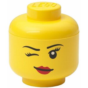 Úložný box LEGO Hlava - winky (mini) - 40331727