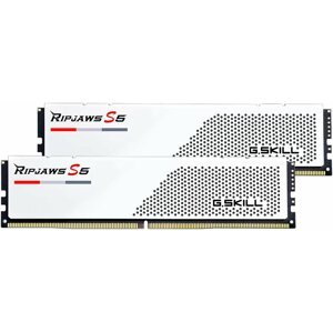 G.Skill Ripjaws S5 32GB (2x16GB) DDR5 5200 CL28,bílá - F5-5200J2834F16GX2-RS5W