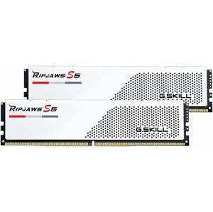 G.Skill Ripjaws S5 32GB (2x16GB) DDR5 5600 CL30,bílá - F5-5600J3036D16GX2-RS5W