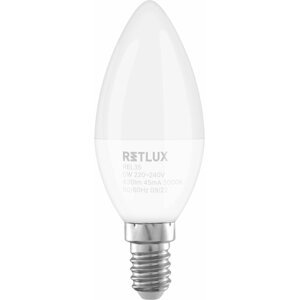 Retlux žárovka REL 35, LED C37, 4x5W, E14, teplá bílá, 4ks - 50005709