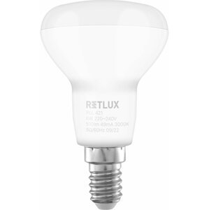 Retlux žárovka RLL 421, LED R50, E14, 6W, teplá bílá - 50005751