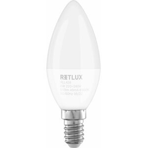 Retlux žárovka RLL 428, LED C37, E14, 6W, denní bílá - 50005507