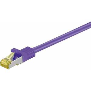 MicroConnect patch kabel S/FTP, RJ45, Cat7, 0.5m, fialová - SFTP7005P