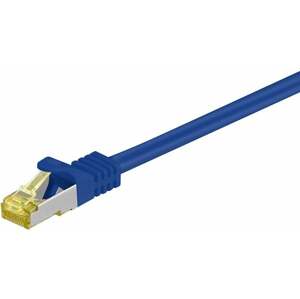 MicroConnect patch kabel S/FTP, RJ45, Cat7, 3m, modrá - SFTP703B