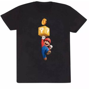Tričko Super Mario Bros. - Mario Coin (XL) - 05056688508081