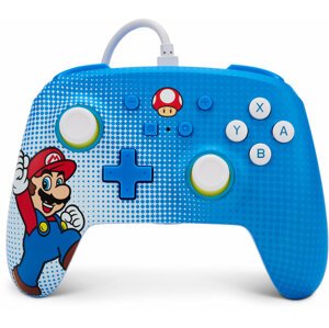 PowerA Enhanced Wired Controller, Mario Pop Art (SWITCH) - 1522660-01