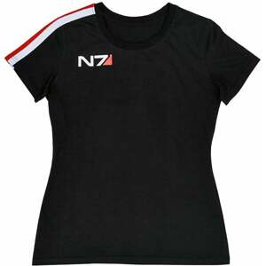 Tričko Mass Effect - N7 Stripe Logo, dámské (L) - 00840316400558