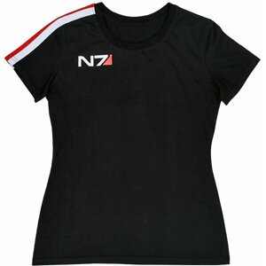 Tričko Mass Effect - N7 Stripe Logo, dámské (XXL) - 00840316400572