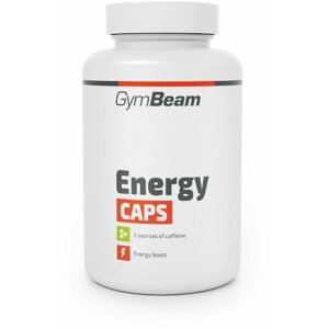 Doplněk stravy GymBeam - Energy CAPS, 120 kapslí - 61459-1-120caps