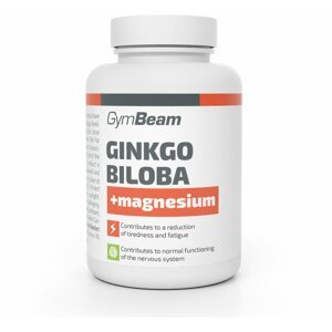Doplněk stravy GymBeam - Ginkgo Biloba + Magnesium, 90 kapslí - 37915-1-90caps
