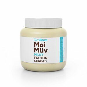 GymBeam MoiMüv Proteinová pomazánka, mléčná, 400g - 37054-1-400g-milky-white