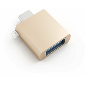 Satechi adaptér USB-C - USB-A 3.0, M/F, zlatá - ST-TCUAG