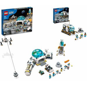 Extra výhodný balíček LEGO® City 60350 Lunární výzkumná stanice a 60348 Lunární průzkumné vozidlo - 60350/60348