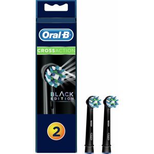 Oral-B EB 50-2 CrossAction Black náhradní hlavice s Technologií CleanMaximiser, 2 ks - 10PO010390