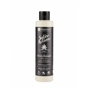 laSaponaria Pánský sprchový gel a šampon s konopím 2v1 BIO (200 ml) - LSA153