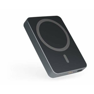 EPICO bezdrátová powerbanka Mag+ kompatibilní s MagSafe, 5000mAh, šedá - 9915101900039