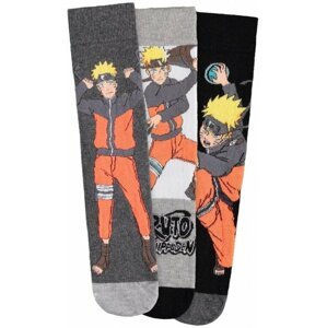 Ponožky Naruto - Naruto Uzumaki, 3 páry, vel. 39-42 - 08718526154290
