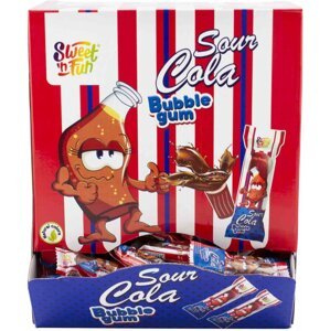 Sour Cola bubble gum, žvýkačky, 200x5g - 1030093