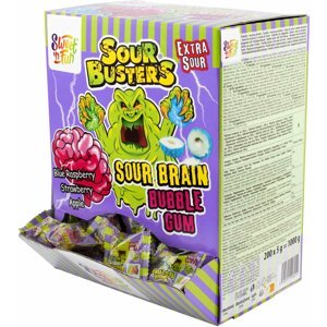 Sour Buster Sour Brain gum, žvýkačky, 200x5g - 1030094