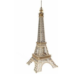 Stavebnice Woodcraft - Eiffelova věž, dřevěná - XF-B001