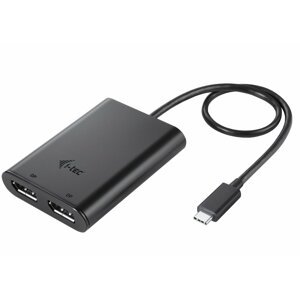 i-tec USB-C Dual 4K/60Hz (single 8K/30Hz) DP Video Adapter - C31DUAL4K60DP