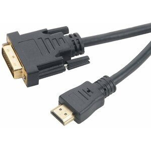 AKASA kabel DVI-D - HDMI, 2m - AK-CBHD06-20BK